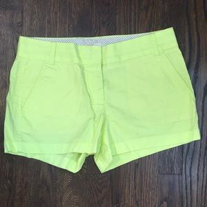 Never worn J. crew chino shorts